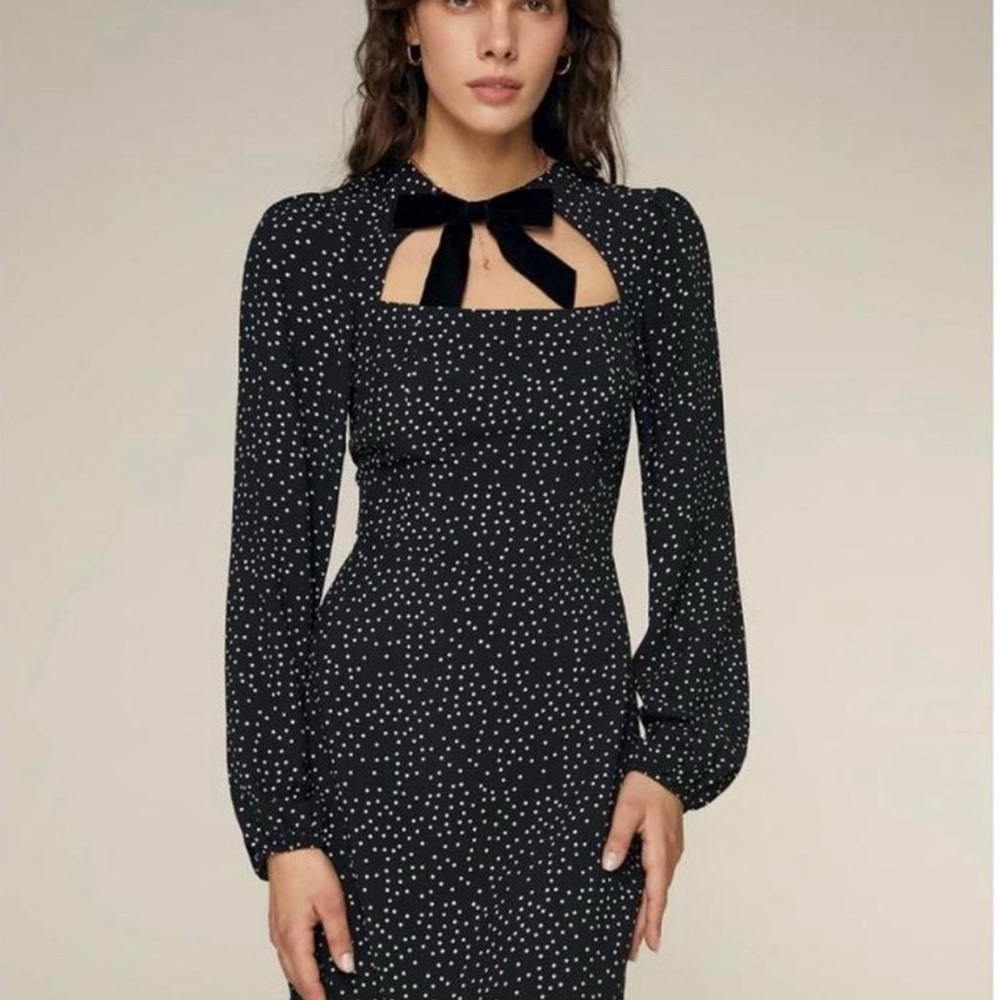 NWT Black Polka Dot Dress - Perfect for day to night !